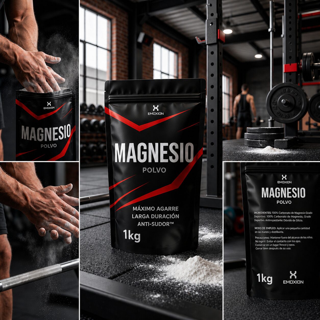 magnesio en polvo emoxion
